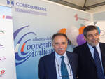 Raffaele Gordini, presidente di Confcooperative Ravenna e Giancarlo Ciaroni, Presidente di Legacoop Romagna