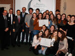 La vincitrice, classe 4°FL del liceo classico “Alighieri” di Ravenna (foto Corelli)