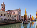 Una veduta del porto canale di Cesenatico