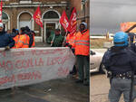 Lavoratori Logistica Ferrari in sciopero in Piazza del Popolo e allo stabilimento Marcegaglia di Ravenna