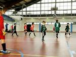 I bambini del Real Fusignano 2009 ad Amatrice durante una partita amichevole