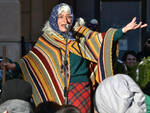 La Befana in piazza della Libertà in una precedente occasione