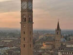 Il centro di Forlì dall'alto