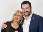 Maria Marabini con Matteo Salvini