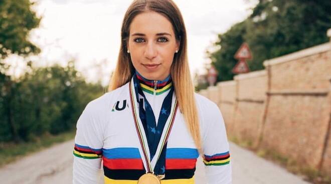 Sofia Collinelli, oro agli europei 2018 su pista inseguimento a squadre