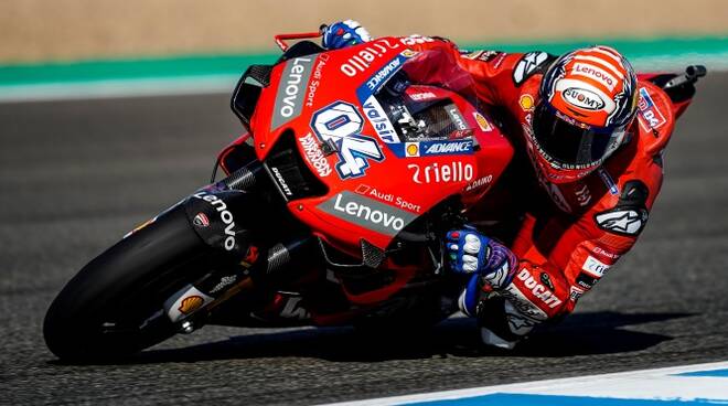 Andrea Dovizioso, 33 anni, secondo in classifica MotoGp a 12 punti da Marc Marquez (foto media Ducati)