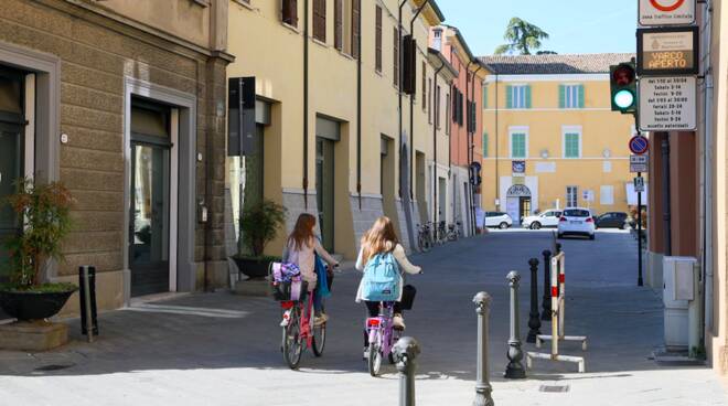 in piazza della Libertà