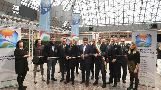 taglio del nastro fiera balneari 2020