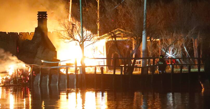 Incendio Isola degli Spinaroni