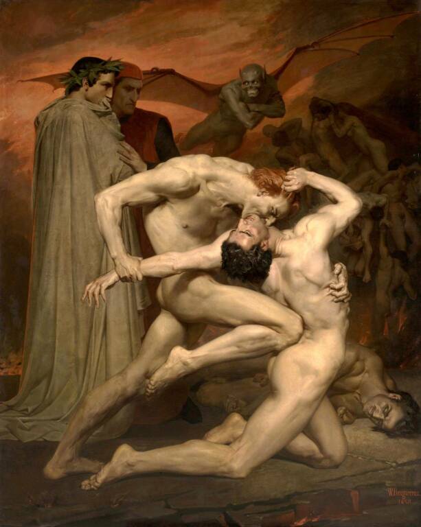 Dante by Bouguereau