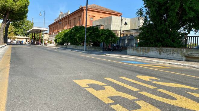 varco bus stazione cesena