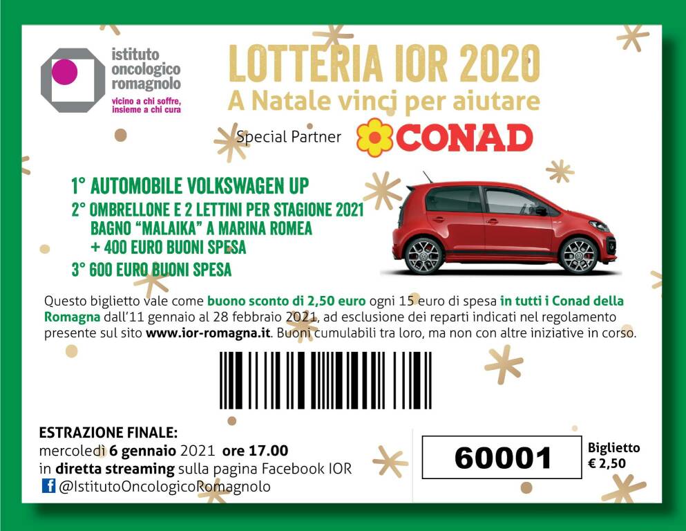 Lotteria IOR: a Ravenna più di 19mila biglietti. Il ricavato va a ricerca  su immunoterapia, nuova speranza nella lotta al cancro 