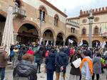 Manifestazione No Vax a Ravenna