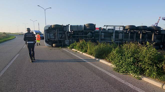 camion incidente