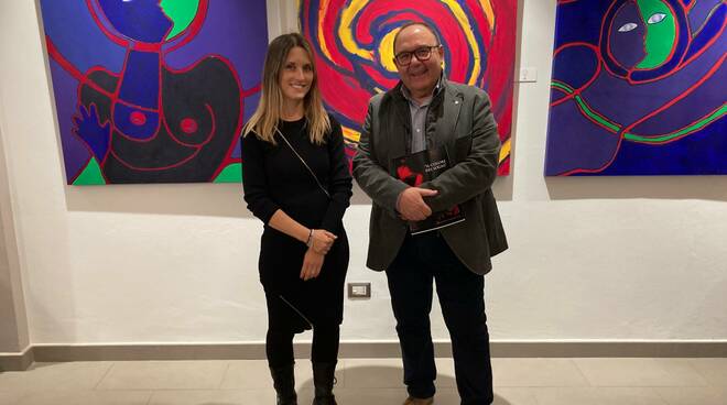 mostra di Daniela Sangiorgi al Terme Beach Resort