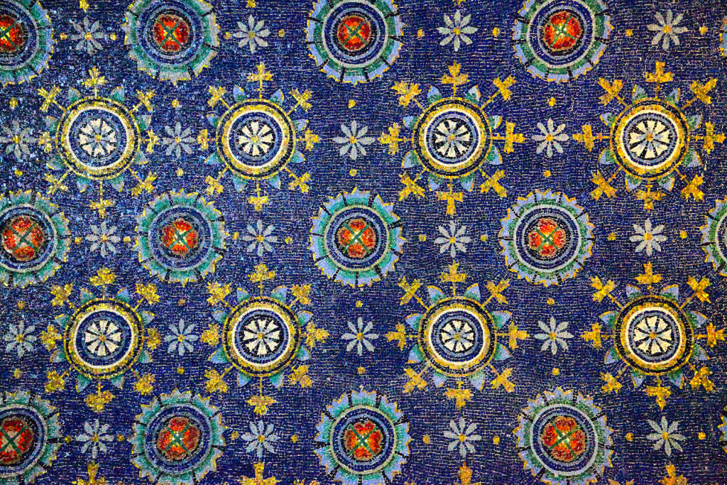 Cielo Galla Placidia Mosaico