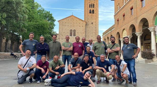 I commilitoni del 156° Corso A.U.C della Scuola del Genio si danno  appuntamento a Ravenna, dopo 28 anni 