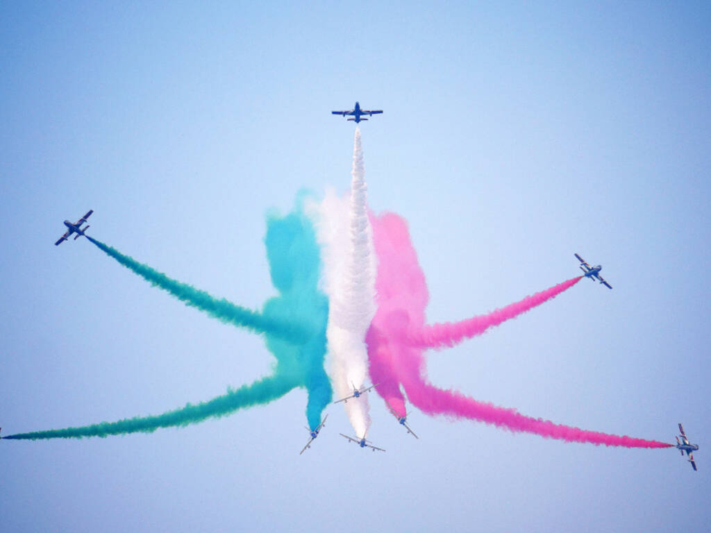 Rimini Air Show: le Frecce Tricolori tornano sui cieli della città