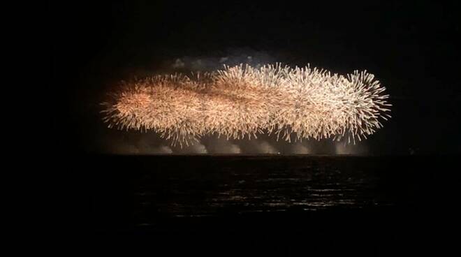 fuochi d'artificio sant' apollinare 22 luglio 2022