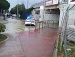 Emergenza a Riccione: chiusi sottopasso del porto e ponte di viale San Lorenzo, acqua alta in via Murano