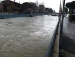 Emergenza a Riccione: chiusi sottopasso del porto e ponte di viale San Lorenzo, acqua alta in via Murano