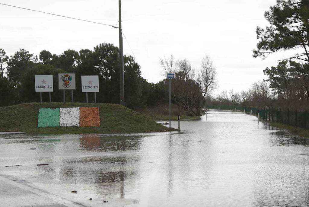 Maltempo 22 gennaio 2023  a Marina di Ravenna e Casal Borsetti