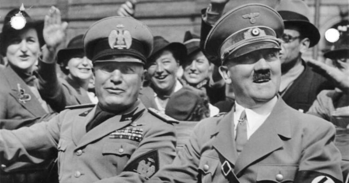 Mussolini e Hitler