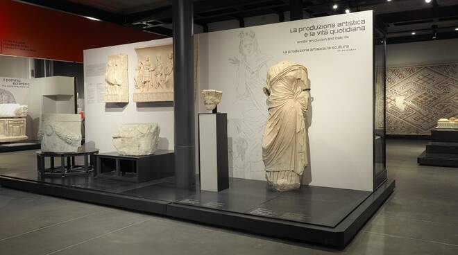 classis  Museo Classis Ravenna, ove è esposta la testa di Tyche (II sec. d. C.)