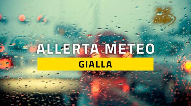 Allerta Meteo Gialla