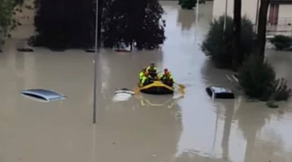 Emergenza maltempo. Alluvione Faenza 3 maggio 2023