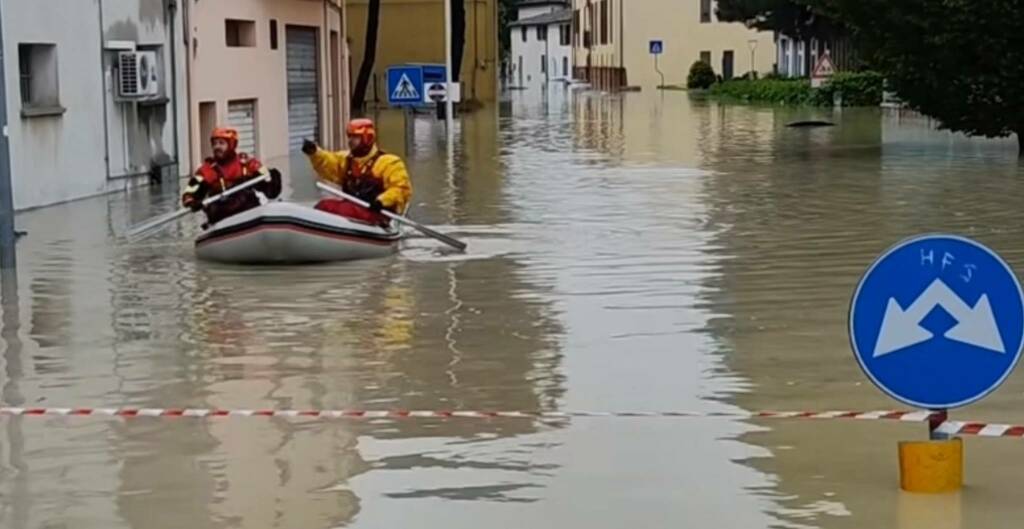 Emergenza maltempo. Alluvione Faenza 3 maggio 2023