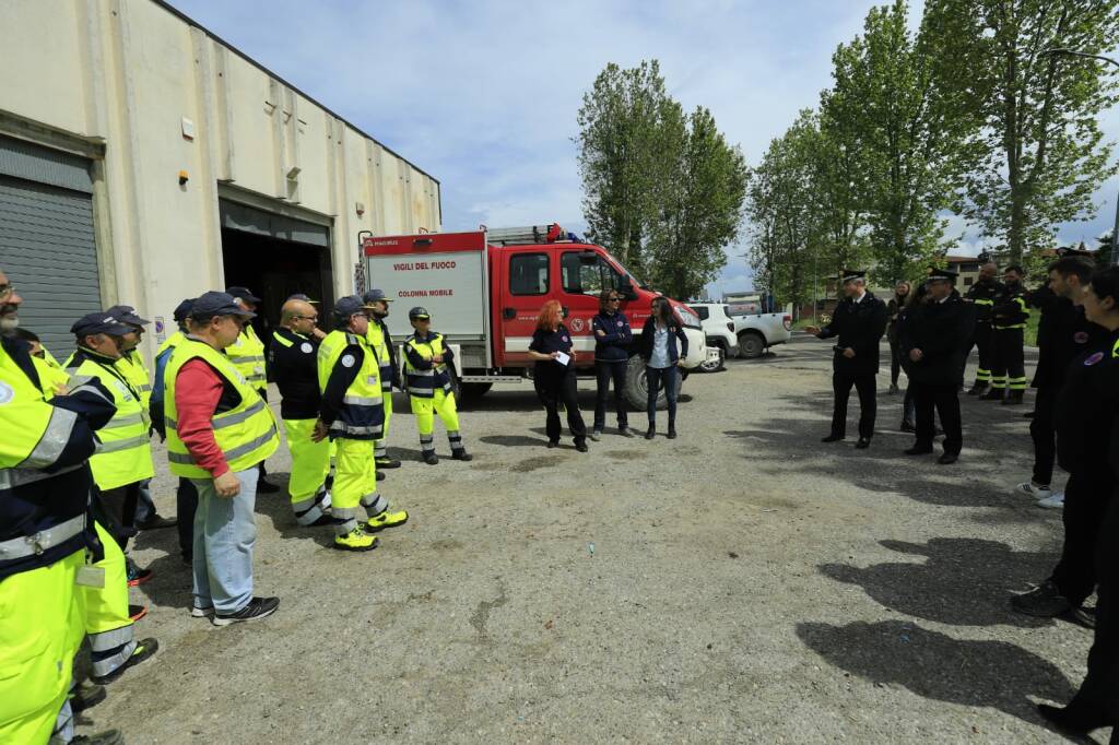 Visita di Irene Priolo a Conselice dopo l'alluvione