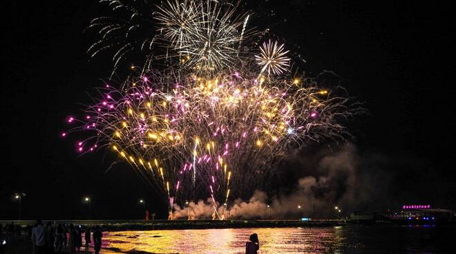 fuochi d'artificio rimini