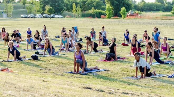 Ginnastica parco