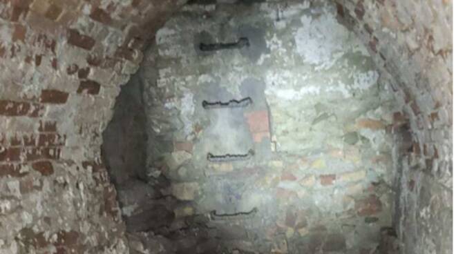 Faenza, scoperto bastione sotterraneo a Porta delle Chiavi