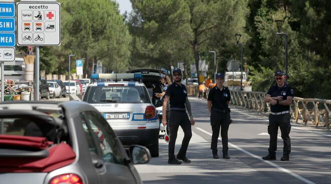 Marina di Ravenna. Primo weekend con viale delle Nazioni a senso unico