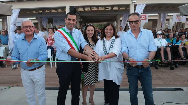 Punta Marina - Ravenna: inaugura la Spiaggia dei Valori - Insieme a Te, modello di accessibilità