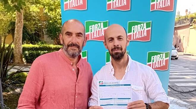 Fabrizio Dore e Simone Lucchi; Forza Italia Ravenna 