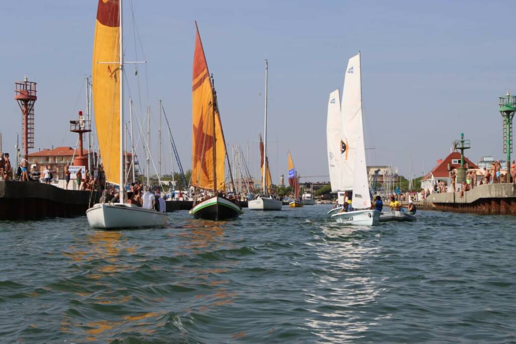 ferragosto con gli autori 2024 a Cervia; barche storiche cervesi 