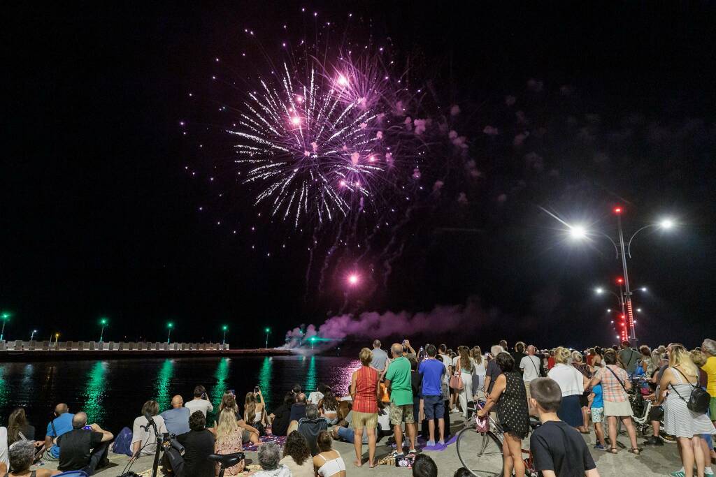 Fuochi d'artificio Ferragosto 2024