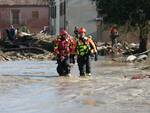 Alluvione. Rotta del Lamone a Traversara. Reportage del 20 settembre 2024