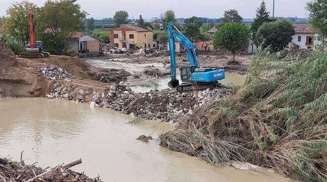 Bagnacavallo e Traversara post alluvione