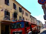 Fusignano. Incendio in Corso Emaldi