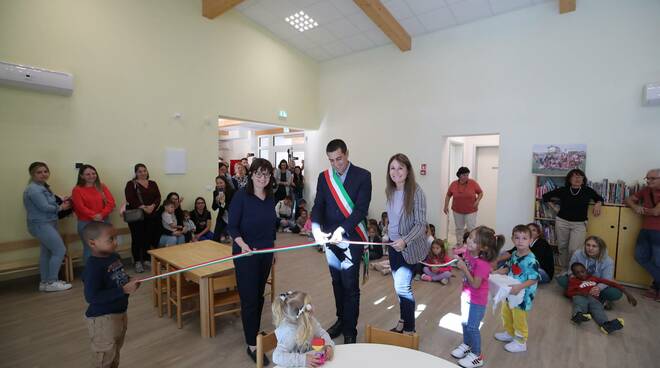 inaugurazione scuola mezzano