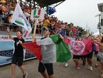 Ravenna. Grande festa per la sfilata inaugurale del 14° campionato mondiale per club di dragon boat